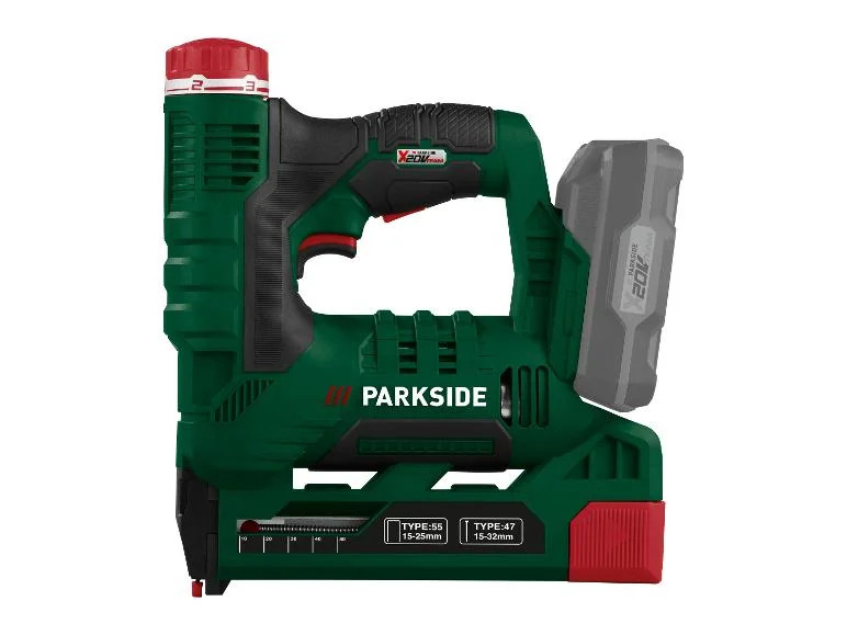 Aku sponkovačka Parkside 20V PAT 20-Li A1